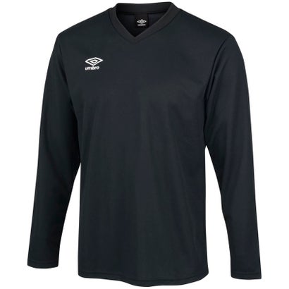 アンブロ umbro UMBRO アンブロ サッカー サッカー ジュニア 長袖ゲームシャツ UAS6307JL BLK （ブラック）