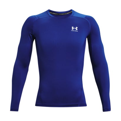 アンダーアーマー UNDER ARMOUR UNDER ARMOUR アンダーアーマー UAヒートギアアーマー コンプレッション ロングスリ【返品不可商品】 （ROYAL/WHITE）