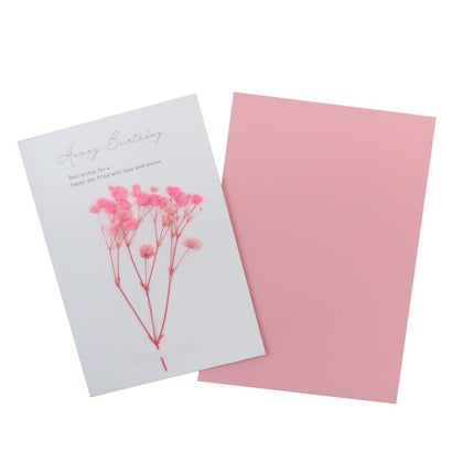 シネマコレクション cinemacollection グリーティングカード ドライフラワー バースデー GNー73 アクティブコーポレーション 誕生日 お祝 メ...