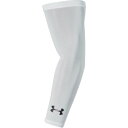 アンダーアーマー UNDER ARMOUR UNDER ARMOUR アンダーアーマー UAヒートギア アームスリーブ 2枚セット 軽量 伸縮性 (WHT/BLK)