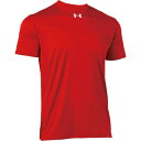 アンダーアーマー UNDER ARMOUR UNDER ARMOUR アンダーアーマー UA チーム ショートスリーブ シャツ メンズ レディー (RED/WH...