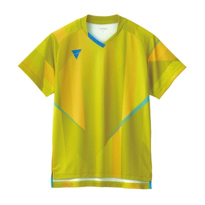 ヴィクタス VICTAS VICTAS ヴィクタス 卓球 ゲームシャツ VーGS203 JTTA公認 吸汗速乾 シャツ ウェア ス （イエロー）