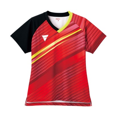 ヴィクタス VICTAS VICTAS ヴィクタス 卓球 ゲームシャツ VーLGS224 シャツ ウエア JTTA公認 女子用 レ..