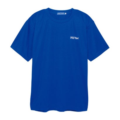 ヴィクタス VICTAS VICTAS ヴィクタス 卓球 プラクティスシャツ VーTS063 Tシャツ メンズ レディース 練 （ブルー）