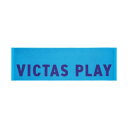 ヴィクタス VICTAS VICTAS ヴィクタス 卓球 バイカラーテキストロゴスポーツタオル BYCOLOR TEXT LOGO SP (ターコイズ)