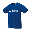 ヨネックス YONEX Yonex ヨネックス テニス ユニドライTシャツ 半袖 Tシャツ ロゴ 練習着 メンズ レディ (ミッドナイトネイビー)