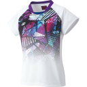ヨネックス YONEX Yonex ヨネックス テニス ウィメンズゲームシャツ レディース 半袖 トップス Tシャツ (ホワイト)(4)