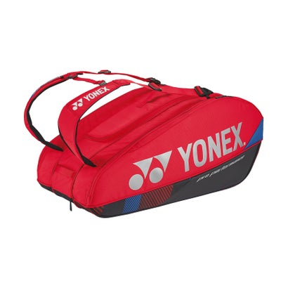 ヨネックス YONEX Yonex ヨネックス テニス ラケットバッグ9 テニス9本用 BAG2402N （スカーレット）(4)