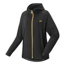 ヨネックス YONEX Yonex ヨネックス テニス ニットウォームアップパーカー 57076 007 (ブラック)(4)