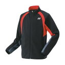 ヨネックス YONEX Yonex ヨネックス テニス ニットウォームアップシャツ フィットスタイル 50139 007 (ブラック)(4)