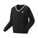 ヨネックス YONEX Yonex ヨネックス テニス ジュニアトレーナー トレーナー トップス UVカット 吸汗速乾 (ブラック)(4)