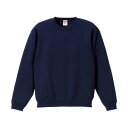 ヨネックス YONEX UnitedAthle ユナイテッドアスレ 10.0オンス T/C クールネック スウェット XXXL 592 (ネイビー)(4)