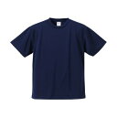 ヨネックス YONEX UnitedAthle ユナイテッドアスレ 4 . 1オンス ドライTシャツ BIGサイズ 男女兼用 5900 (ネイビー)