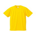 ヨネックス YONEX UnitedAthle ユナイテッドアスレ 4 . 1オンス ドライTシャツ BIGサイズ 男女兼用 5900 (カナリアイエロー)