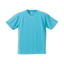 ヨネックス YONEX UnitedAthle ユナイテッドアスレ 4 . 1オンス ドライTシャツ 590001C 83 (アクアブルー)