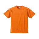 ヨネックス YONEX UnitedAthle ユナイテッドアスレ 4 . 1オンス ドライTシャツ BIGサイズ 男女兼用 5900 (オレンジ)