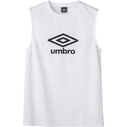 アンブロ umbro UMBRO アンブロ サッカー ノースリーブプラシャツ UUUXJA66 （ホワイト）