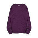 キャラバスケット CharaBasket オーガニック コットン Tシャツ カットソー レディース 長袖 UV 加工 多色 大きいサイズ (Dパープル)
