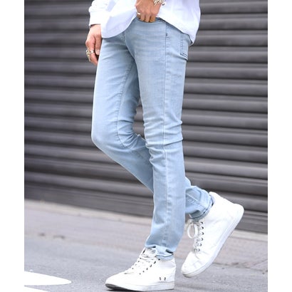 ラグスタイル LUXSTYLE スーパーストレッチスキニーデニムパンツ/スキニー デニム メンズ ジーンズ ス..