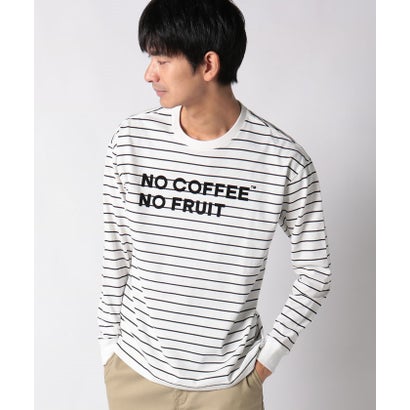 フルーツオブザルーム FRUIT OF THE LOOM 【FRUIT OF THE LOOM/フルーツ オブ ザ ルーム】ボーダーカットソー (WHITE)