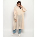 アンドジェイ ANDJ 【ANDJ/アンドジェイ】バックリボン襟フリルボリュームワンピース (アイボリー)