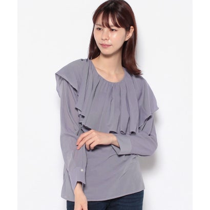 ローカスト LOCUST 【LHELBIE/レルビエ】ケープデザインシャツ （パープル）