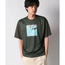 スポルディング SPALDING 【SPALDING/スポルディング】プリントT (オリーブカーキ)