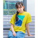 グラソス GLAZOS 【接触冷感】【速乾】【UVカット】クールラフ・テニスプリント半袖Tシャツ (イエローグリーン)