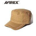 アヴィレックス AVIREX AVIREX STANDARD WORKCAP (ベージュ)