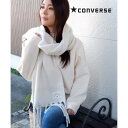 コンバース CONVERSE CONVERSE/コンバース モヘアストール / マフラー 防寒 ギフト (オフホワイト)