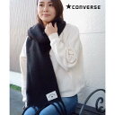 コンバース CONVERSE CONVERSE/コンバース モヘアストール / マフラー 防寒 ギフト (ブラック)