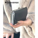 コンバース CONVERSE CONVERSE METAL FRAME MINI WALLET プレゼント ギフト (ブラック)