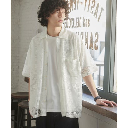 TOWNCRAFT(タウンクラフト)別注レギュラーカラーレースシャツ