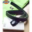 ディッキーズ Dickies Dickies 32mmYKK バックル GI テープ無地ベルト (MOS)