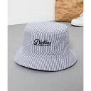 ディッキーズ Dickies Dickies STRIPE REVERSIBLE BUCKET HAT (ブラック)