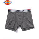 ディッキーズ Dickies Dickies ウエストロゴボクサーパンツ プレゼント ギフト【返品不可商品】 (チャコール)