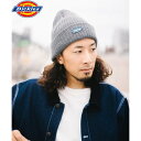 ディッキーズ Dickies Dickies CALIF LOGO WAPPEN KNIT CAP (グレー)
