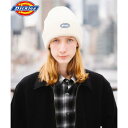 ディッキーズ Dickies Dickies CALIF LOGO WAPPEN KNIT CAP (オフホワイト)