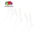 フルーツオブザルーム FRUIT OF THE LOOM FRUIT OF THE LOOM/フルーツオブザルーム 無地アンクル丈スニーカーソックス3足セット ...