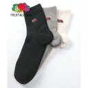 フルーツオブザルーム FRUIT OF THE LOOM Q FTL シンプルパイル 3P プレゼント ギフト (アソート)