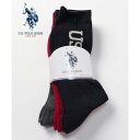 ユーエスポロアッスン U.S. POLO ASSN. C.ネックロゴ USPA プレゼント ギフト (アソート)