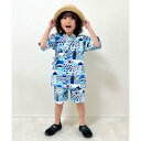 エスケープ SKAPE 甚平スーツ (サックス)
