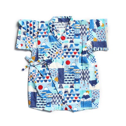 エスケープ SKAPE 甚平オール (サックス)