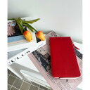 アイモハ aimoha 大容量メンズ レディース 兼用 8色収納カードケース (レッド)