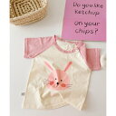 アイモハ aimoha 【aimohaーKIDSー】【新作】 かわいい動物イラストプリント 袖切り替え半袖tシャツ (ピンク3)(4)