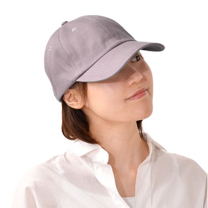エクレボ exrevo キャップ レディース 深め uv 帽子 無地 おしゃれ uvカット メンズ キッズ 夏 シンプル コットン ベースボールキャップ 日よけ （ライトグレー）