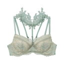 アンブラ ANNEBRA Romance チョーカー付きデコルテメイクブラジャー(BーG) (グリーン)