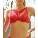アンブラ ANNEBRA Love フロントデザインモールドカップブラジャー(BーG) (レッド)