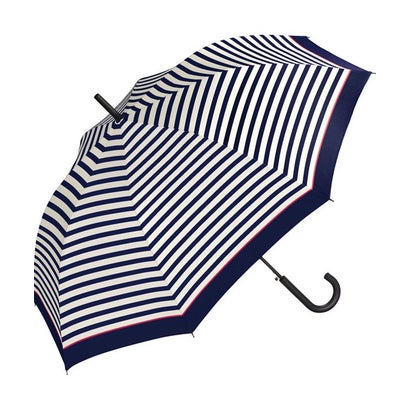 【Wpc.公式】雨傘 UNISEX ベーシックジャンプアンブレラ 65cm 大きめ 大きい ジャンプ傘 継続撥水 晴雨兼用 メンズ レディース 長傘 (ピンクラインボーダー) 【Wpc.公式】雨傘 UNISEX ベーシックジャンプアンブレラ 65cm 大きめ 大きい ジャンプ傘 継続撥水 晴雨兼用 メンズ レディース 長傘 (ピンクラインボーダー)