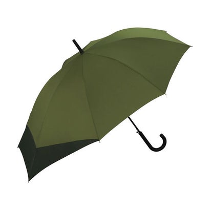 【Wpc.公式】雨傘 UNISEX バックプロテクトアンブレラ 大きい 大きめ 鞄濡れない 継続撥水 晴雨兼用 ジャンプ傘 メンズ レディース 長傘 (カーキ×ブラック) 【Wpc.公式】雨傘 UNISEX バックプロテクトアンブレラ 大きい 大きめ 鞄濡れない 継続撥水 晴雨兼用 ジャンプ傘 メンズ レディース 長傘 (カーキ×ブラック)